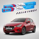 TeamCar Ștergătoare Mazda 2 DJ 2014-2019 | Set Față Flat Premium - TeamCar® (TC-MZ2DJ14550425FP)