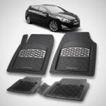 TeamCar Covorase Hyundai i40 Wagon 2011-2015 - Cauciuc Tip Tavita -Silver (HYU12q5t54hgf432017)