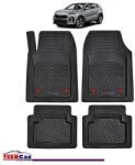 TeamCar Covorase Auto TeamCar® Kia Sportage QL (2015-2021) - Negru - Cauciuc Rezistent Tip Tavita (KIA-D8636FFF)