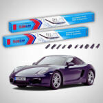 TeamCar Ștergătoare Porsche Cayman 981C 2013-2016 | Set Față Flat - TeamCar® (TC-PORSCHECAYMAN981C525525FU)