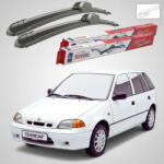 TeamCar Ștergătoare Suzuki Swift MA 5 Uși 1996-2003 | Set Față Flat - TeamCar® (TC-SUZSWMA5U9603500450F)