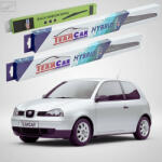 TeamCar Ștergătoare Seat Arosa 6H 1999-2004 | Set Față și Spate Hibrid - TeamCar® (TC-AROSA6HHOOK530475280H)