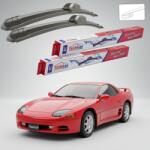 TeamCar Ștergătoare Mitsubishi 3000 GT Coupe (Z16A) 1992-2000 | Set Față Flat - TeamCar® (TC-3000GT-530FL)