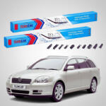 TeamCar Ștergătoare Toyota Avensis T25 Estate 2003-2008 | Set Față Flat Premium - TeamCar® (TC-AVT25ES-6040FLP)