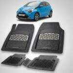 TeamCar Covorase Toyota Aygo AB40 Compatibile Hatchback 2014-2018 | Silver (SKUTOYAYGO1235)