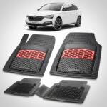 TeamCar Covorase Skoda Scala I Compatibile Hatchback 2019-2023 | Red (derqw6tgf138)