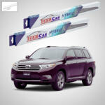 TeamCar Ștergătoare Toyota Highlander Gen II-IV SUV 2007-prezent | Set Față Hibrid - TeamCar® (TC-HLNDR2-6550HB)