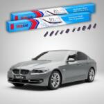 TeamCar Ștergătoare BMW Seria 5 Sedan (F10) 2010-2016 | Set Față Flat Premium - TeamCar® (TC-5F10SD-6545FLP)