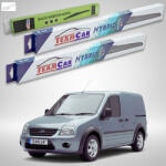 TeamCar Ștergătoare Ford Transit Connect MK1 P65 Van 2-Door 2002-2013 | Set Față și Spate Hibrid - TeamCar® (TC-TCONNECTMK1V2D550500275HB)