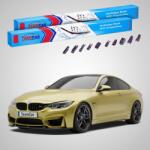 TeamCar Ștergătoare BMW M4 Coupé (F82) 2014- | Set Față Flat Premium - TeamCar® (TC-M4F82CP-6045FLP)