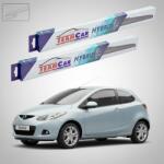 TeamCar Ștergătoare Mazda 2 DE 2008-2010 | Set Față Hibrid - TeamCar® (TC-MZ2DE08600350H)
