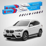 TeamCar Ștergătoare BMW X1 (F48) 2015-2022 | Set Față Flat Premium - TeamCar® (TC-X1F48-6540FLP)