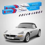 TeamCar Ștergătoare BMW Z8 Roadster (E52) 2000-2003 | Set Față Flat Premium - TeamCar® (TC-Z8E52RD-5252FLP)