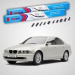 TeamCar Ștergătoare BMW Seria 5 Sedan (E39) 1995-2003 | Set Față Flat Premium - TeamCar® (TC-5E39SD-6555FLP)