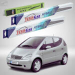TeamCar Ștergătoare Mercedes-Benz Clasa A W168 1997-2004 | Set Față și Spate Hibrid - TeamCar® (TC-MBCLASAAW1686505753500H)