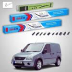 TeamCar Ștergătoare Ford Transit Connect MK1 P65 Van 2-Door 2002-2013 | Set Față și Spate Flat Premium - TeamCar® (TC-TCONNECTMK1V2D550500275FLP)