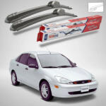 TeamCar Ștergătoare Ford Focus Gen I DFW Sedan 1999-2004 | Set Față Flat - TeamCar® (TC-FOCUSDFWSD550475F)