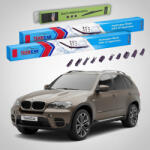 TeamCar Ștergătoare BMW X5 (E70) Facelift 2011-2013 | Set Față și Spate Flat Premium - TeamCar® (TC-X5E70FL-606038FLP)