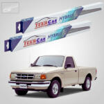 TeamCar Ștergătoare Ford Ranger Gen I Pick-up 1993-2006 | Set Față Hibrid - TeamCar® (TC-RANGERI450450HB)