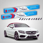TeamCar Ștergătoare Mercedes-Benz Clasa C A205 Cabriolet 2016-2023 | Set Față Flat - TeamCar® (TC-MBCLASACA2055505500FU)