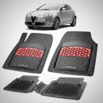 TeamCar Covorase Alfa Romeo MiTo Hatchback 3 Usi Facelift Compatibile 2013-2016 | Red (QSTLVzIOWQ)