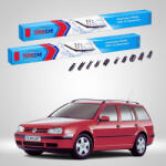 TeamCar Ștergătoare Volkswagen Golf 4 Variant 1999-2002 | Set Față Flat Premium - TeamCar® (TC-VWG4V9902530475FP)