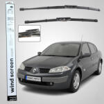 Renault Set Lamele Ștergătoare Parbriz Originale Renault Megane II Sedan 600/450mm (288900701R-MEGANE2-SD)