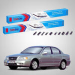 TeamCar Ștergătoare Kia Magentis I GD Sedan 2000-2005 | Set Față Flat Premium - TeamCar® (TC-MAGENTISI-5550FLP)