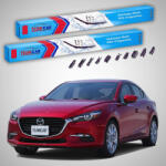 TeamCar Ștergătoare Mazda 3 BM 2013-2016 | Set Față Flat Premium - TeamCar® (TC-MZ3BM13FP)