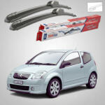 TeamCar Ștergătoare Citroën C2 Gen I JM Hatchback 2003-2009 | Set Față Flat - TeamCar® (TC-C2JM600450FL)