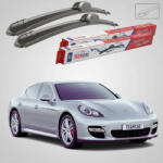 TeamCar Ștergătoare Porsche Panamera 970 2009-2013 | Set Față Flat - TeamCar® (TC-PORSCHEPANAMERA970600525F)