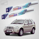 TeamCar Ștergătoare Mercedes-Benz Clasa M W163 1998-2005 | Set Față Hibrid - TeamCar® (TC-MBEMW163550550H)