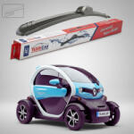 TeamCar Ștergător Renault Twizy MA 2012-prezent | Față Flat - TeamCar® (TC-TWZY-450FL)