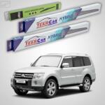TeamCar Ștergătoare Mitsubishi Pajero IV (V8_W, V9_W) 2007-2021 | Set Față și Spate Hibrid - TeamCar® (TC-PAJ4BFS-HB)
