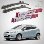 TeamCar Ștergătoare Mazda 2 DE 2008-2010 | Set Față Flat - TeamCar® (TC-MZ2DE08600350F)