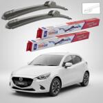 TeamCar Stergatoare Mazda 2 DJ Facelift 2023-2026 Set Fata Flat TeamCar (TC-MZ2DJ23F)