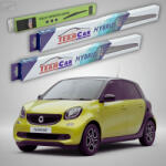 TeamCar Ștergătoare Smart Forfour 453 Coupe 2014-2021 | Set Față și Spate Hibrid - TeamCar® (SF453CP500350230H)