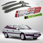 TeamCar Ștergătoare Citroën Xantia Break X1 Estate 1995-1998 | Set Față și Spate Flat - TeamCar® (TC-XANTBX1-600500350FL)