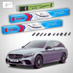 TeamCar Ștergătoare Mercedes-Benz Clasa C S205 T-Model 2019-prezent | Set Față și Spate Flat - TeamCar® (TC-MBCLASACS2055505502800FU)