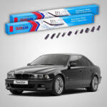 TeamCar Ștergătoare BMW M5 Sedan (E39) 1998-2003 | Set Față Flat Premium - TeamCar® (TC-M5E39SD-6555FLP)