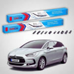 TeamCar Ștergătoare Citroën DS 5 Hatchback 2011-2015 | Set Față Flat Premium - TeamCar® (TC-DS5-7506FLP)