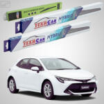 TeamCar Ștergătoare Toyota Corolla E21 Hatchback 2018-prezent | Set Față și Spate Hibrid - TeamCar® (TC-COR21HB-703SHB)