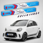 TeamCar Ștergătoare Smart Forfour 453 2014-2021 | Set Față Flat Premium - TeamCar® (SF453500350FP)