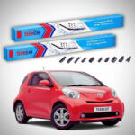 TeamCar Ștergătoare Toyota iQ GJ Hatchback 2009-2014 | Set Față Flat Premium - TeamCar® (TC-IQGJ-5245FLP)