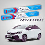 TeamCar Ștergătoare Honda Jazz V GR Liftback 2020-prezent | Set Față Flat Premium - TeamCar® (TC-GR650350FLP)