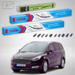 TeamCar Ștergătoare Ford Galaxy Mk3 CD391 2015 | Set Față și Spate Flat Premium - TeamCar® (TC-GALAXYMK3750750330FSFP)