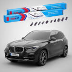 TeamCar Ștergătoare BMW X5 (G05) 2018-prezent | Set Față Flat Premium - TeamCar® (TC-X5G05-6550FLP)