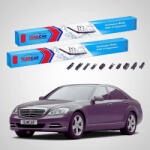 TeamCar Ștergătoare Mercedes-Benz Clasa S W221 2005-2013 | Set Față Flat - TeamCar® (TC-MERCEDESEW221650650SPFU)