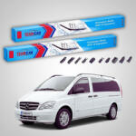 TeamCar Ștergătoare Mercedes-Benz Vito W639 09.2005-08.2010 Uși Batante | Set Față Flat - TeamCar® (TC-MERCEDESVITOW639UB700650FU)