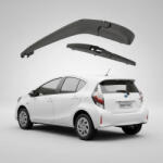 MAMMOOTH Braț și Lamelă Ștergător Spate Toyota Prius C NHP10 (2011-) - 205mm, Mammooth RAW128 (MMT-RAW128-TOYOTA-PRIUS-C-NHP10)